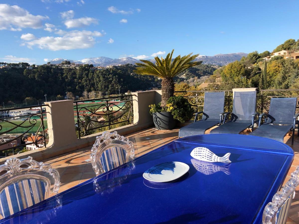 Les Grimaldines - Maison D'Hotes Cagnes-sur-Mer Esterno foto