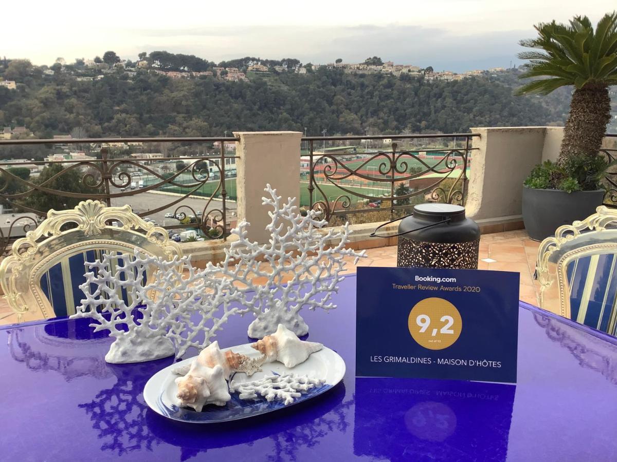 Les Grimaldines - Maison D'Hotes Cagnes-sur-Mer Esterno foto