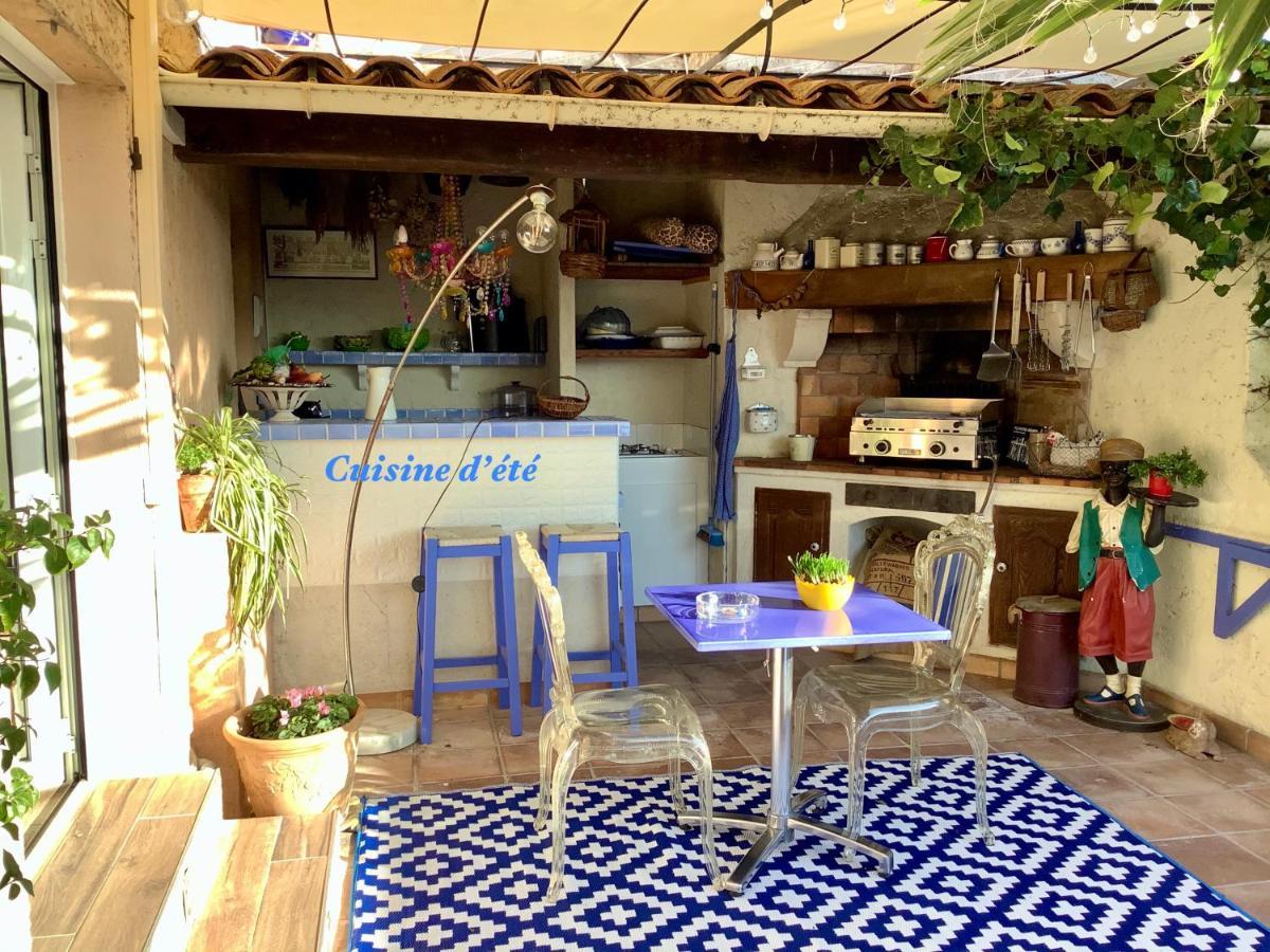 Les Grimaldines - Maison D'Hotes Cagnes-sur-Mer Esterno foto
