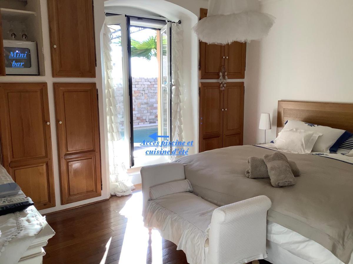 Les Grimaldines - Maison D'Hotes Cagnes-sur-Mer Esterno foto
