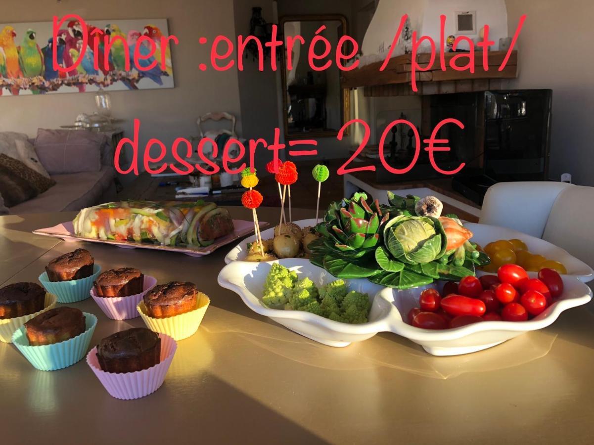 Les Grimaldines - Maison D'Hotes Cagnes-sur-Mer Esterno foto