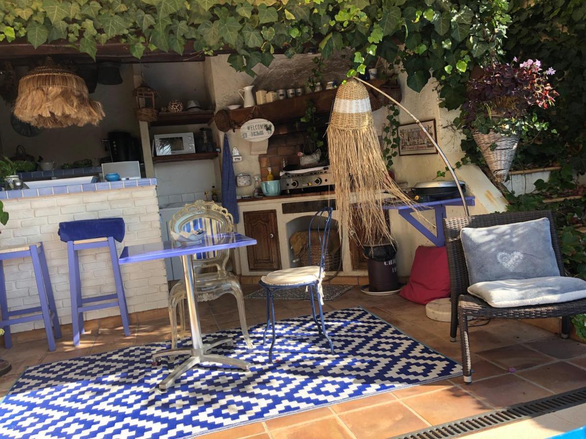 Les Grimaldines - Maison D'Hotes Cagnes-sur-Mer Esterno foto