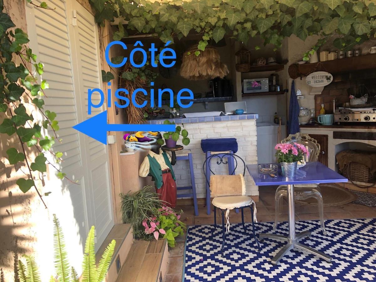 Les Grimaldines - Maison D'Hotes Cagnes-sur-Mer Esterno foto