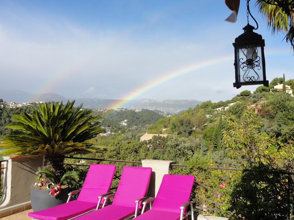 Les Grimaldines - Maison D'Hotes Cagnes-sur-Mer Esterno foto