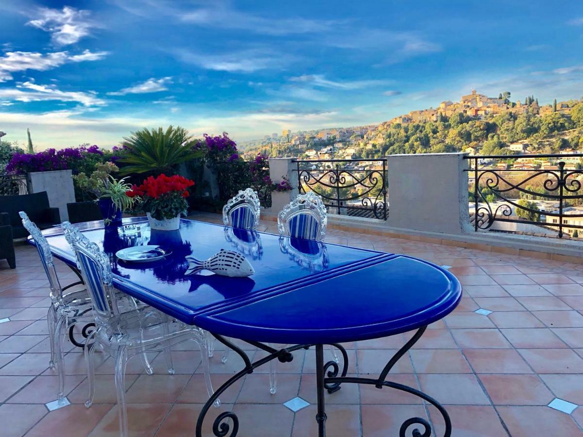 Les Grimaldines - Maison D'Hotes Cagnes-sur-Mer Esterno foto
